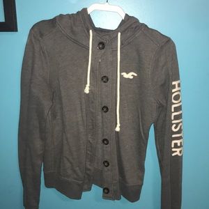 Hollister button up jacket